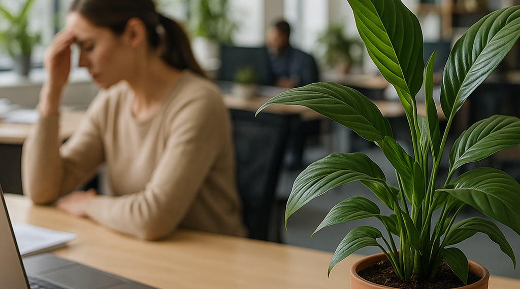 Las plantas como antídoto para el estrés: así influye incluirlas en tu entorno de trabajo