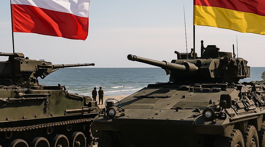 Polonia y Alemania sellaron una alianza militar para gestionar de manera conjunta la defensa del mar Báltico
