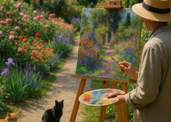 Why impressionists loved to paint gardens