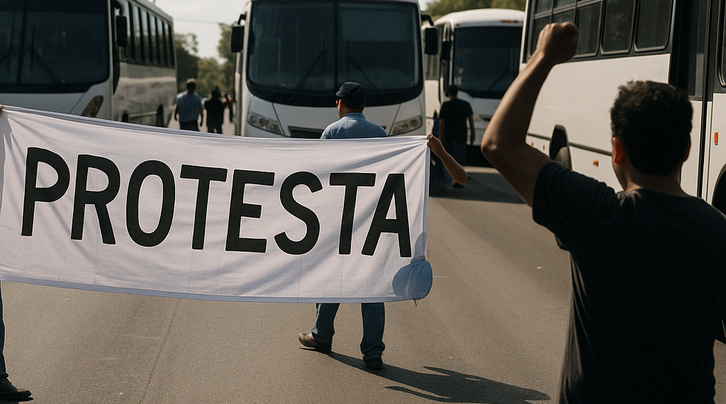 Alistan transportistas movilizaciones este miércoles