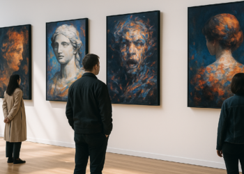 World's first AI museum is vibrant sensory overload — but is it really 'art'?
