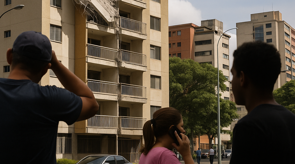 Primeros testimonios tras el terremoto en Venezuela: "Cuando llegué a mi casa, el edificio tenía grietas"