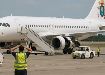 Sufre problema técnico avión del Papa; retrasa salida a Roma