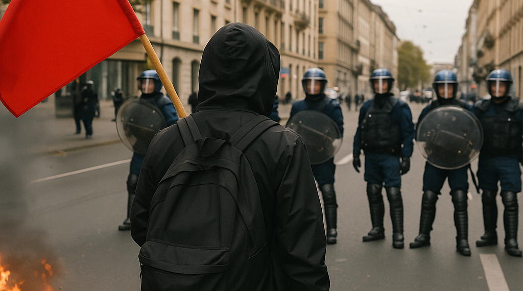 Tensión en Ginebra: protestas contra el G7 terminaron con disturbios, vandalismo y enfrentamientos con la policía