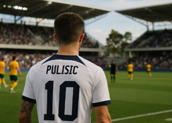 Christian Pulisic de Team USA quedará fuera del partido contra Australia por una lesión
