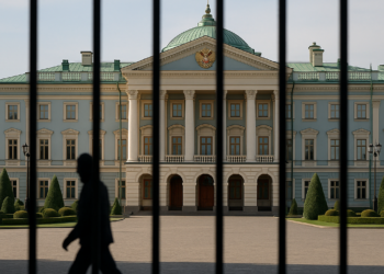 Putin, en la mirilla ucraniana: protege su palacio con redes y viaja menos que nunca