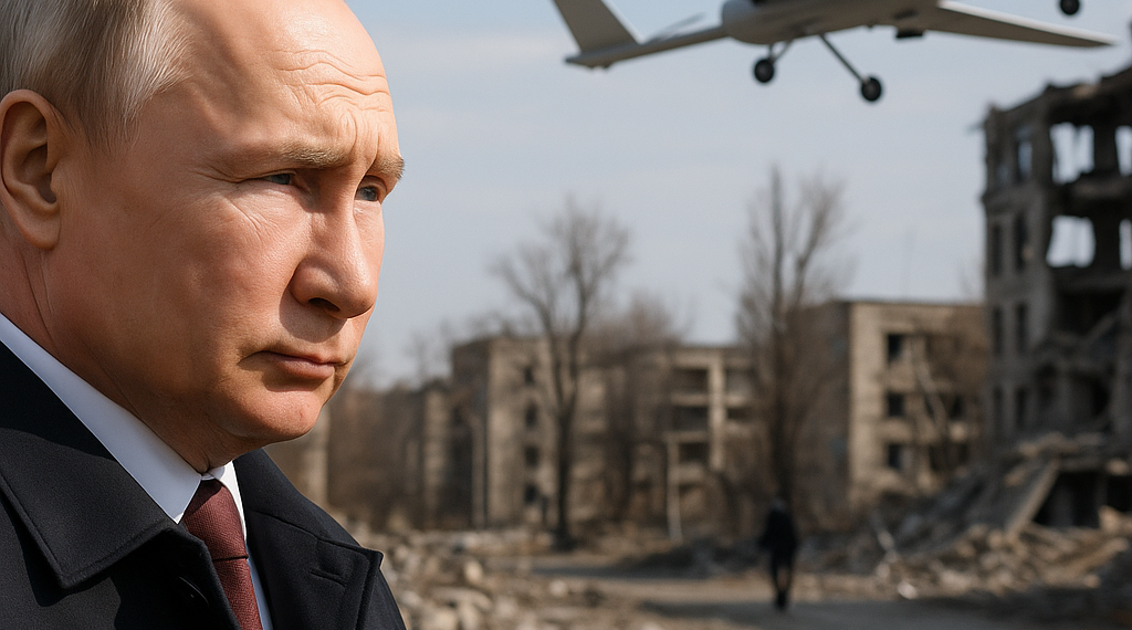 Putin acusa a Occidente de suministrar "una gran cantidad de drones" a Ucrania