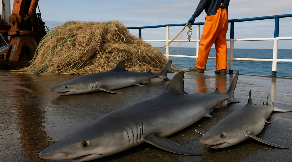 En sus propias aguas, el Reino Unido mata accidentalmente 120 toneladas de tiburones y rayas protegidos por año