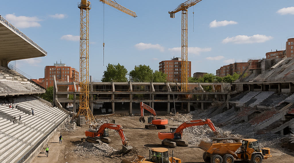 La Comunidad de Madrid plantea una remodelación integral del estadio de Vallecas