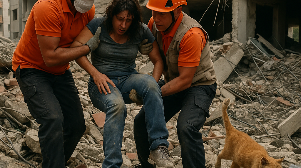 Los rescates más impactantes tras los terremotos en Venezuela: una familia atrapada casi tres días, un bebé, un niño de 11 años...