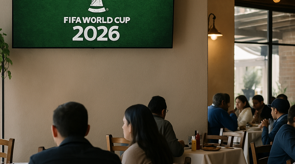 Restaurantes de Puebla que transmitan el Mundial 2026 sin licencia lo harán bajo su propio riesgo: Canirac