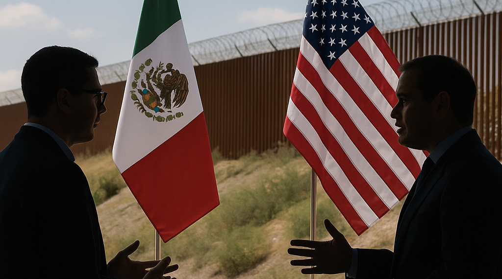 Canciller Roberto Velasco y Marco Rubio dialogan sobre seguridad, migración y comercio