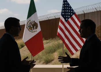 Canciller Roberto Velasco y Marco Rubio dialogan sobre seguridad, migración y comercio