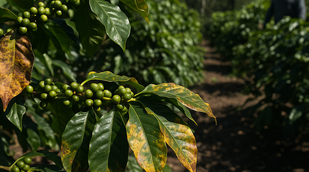 Hongo de la roya en 11% de cafetales en Puebla, no impide crecer en rendimiento