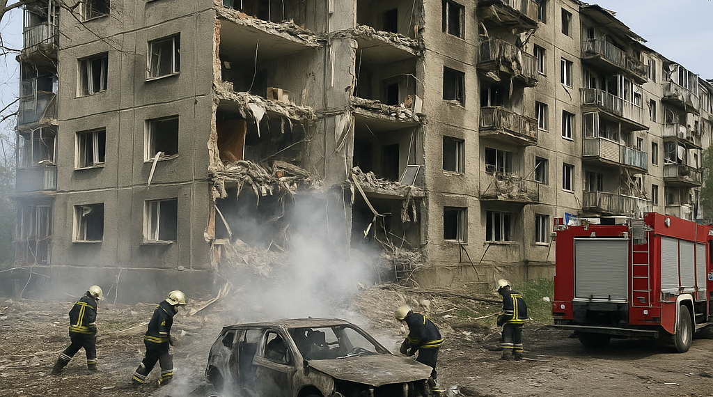 Rusia lanzó un nuevo ataque con drones contra Kharkiv: al menos cuatro muertos y 10 heridos