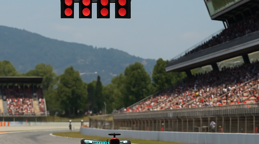 Consigue Russell la pole position en Barcelona