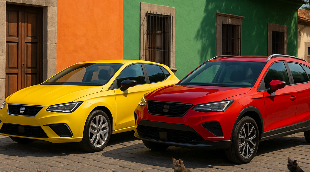 SEAT Ibiza y Arona 2027 estrenan colores vibrantes y juveniles ¿cuánto cuestan en México?