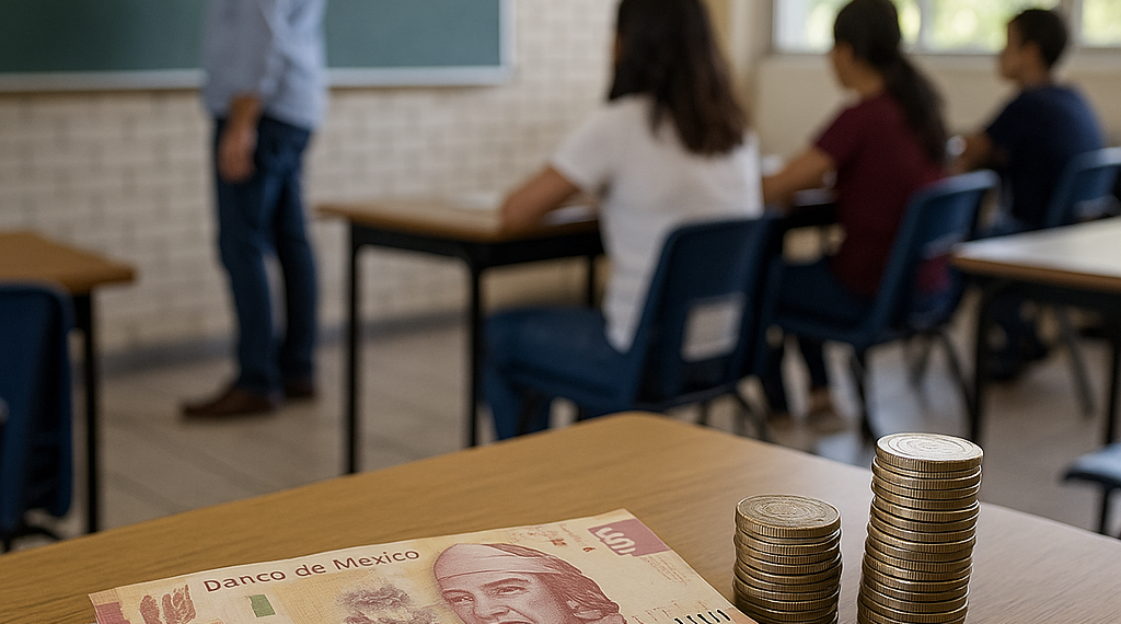 Salarios de maestros en México: 4 de cada 10 no superaron la inflación en los últimos 26 años