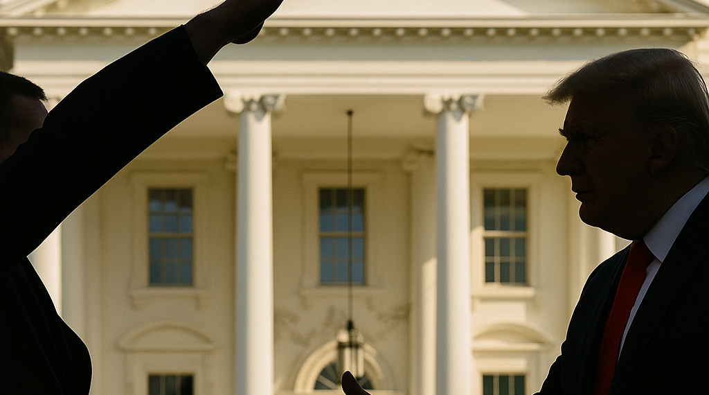 Nazi Greeting That Preceded the Trump Handshake | Straight Up