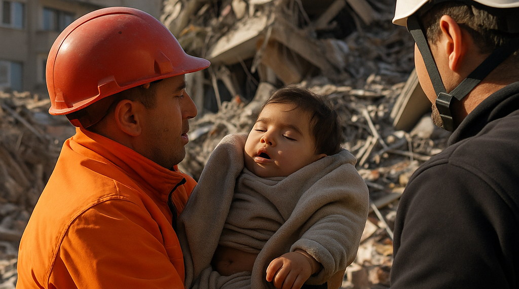 Rescatan con vida a un niño seis días después de los sismos en Venezuela