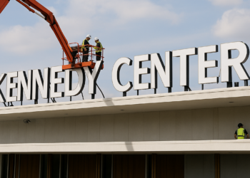 The Kennedy Center Sign Is Restored. But There’s A Bigger Issue