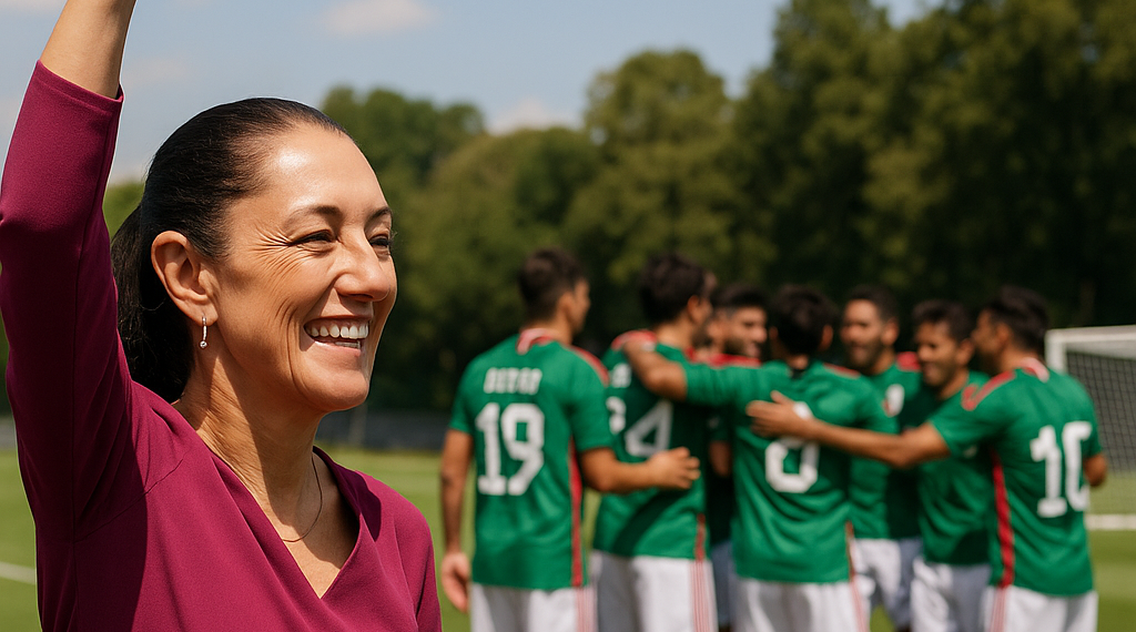 Exclama Sheinbaum y agradece a la Selección