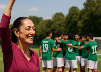 Exclama Sheinbaum y agradece a la Selección