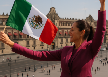 Celebra Sheinbaum triunfo de México alejada de protestas