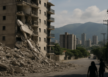 Reportan sismo de 7.1 en Caracas y otras ciudades
