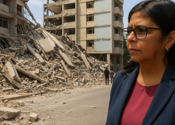 Terremoto pone a prueba el liderazgo de Delcy Rodríguez en Venezuela