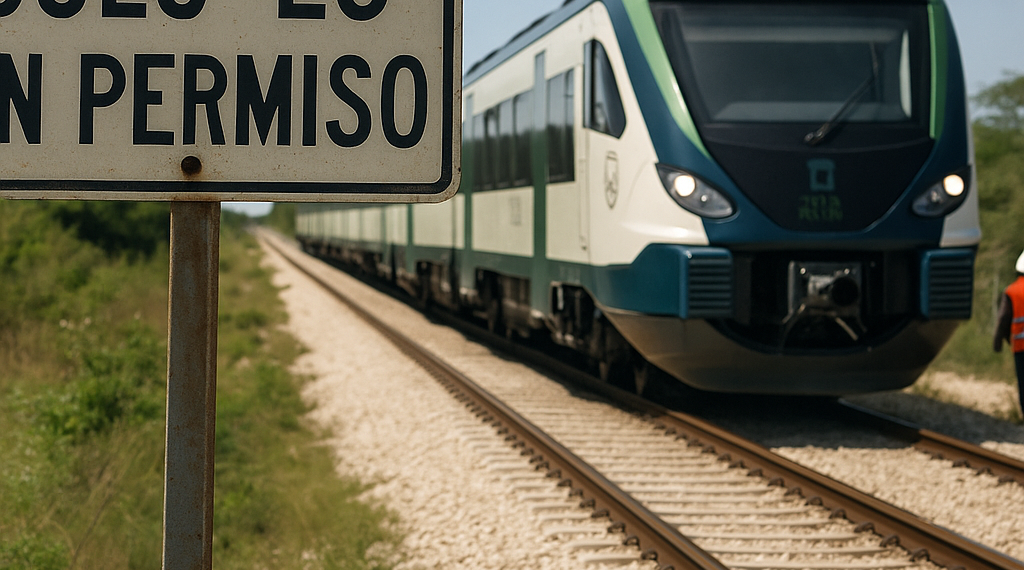 Justifican: 'Es una licencia' la cheve Tren Maya