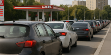 Los ataques ucranianos provocan escasez de combustible en Moscú