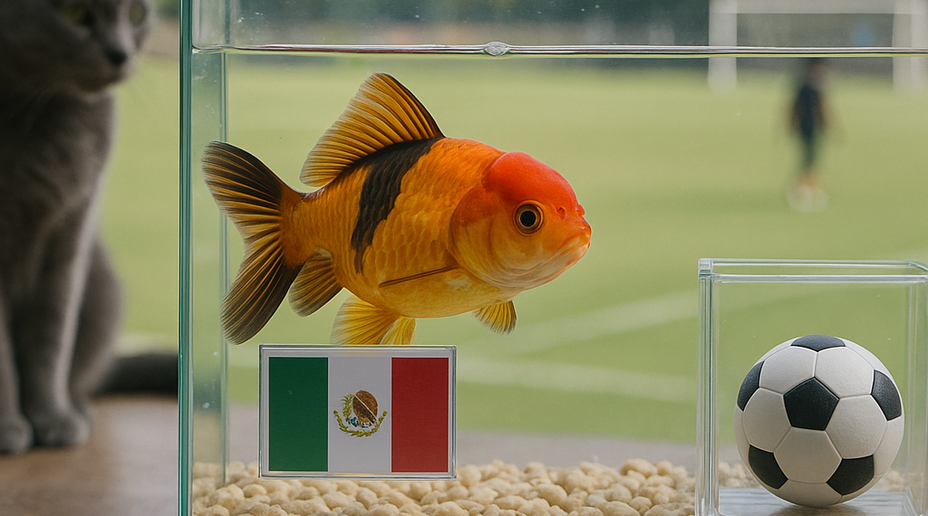 Swimbappe, el pez que predice resultados del Mundial 2026