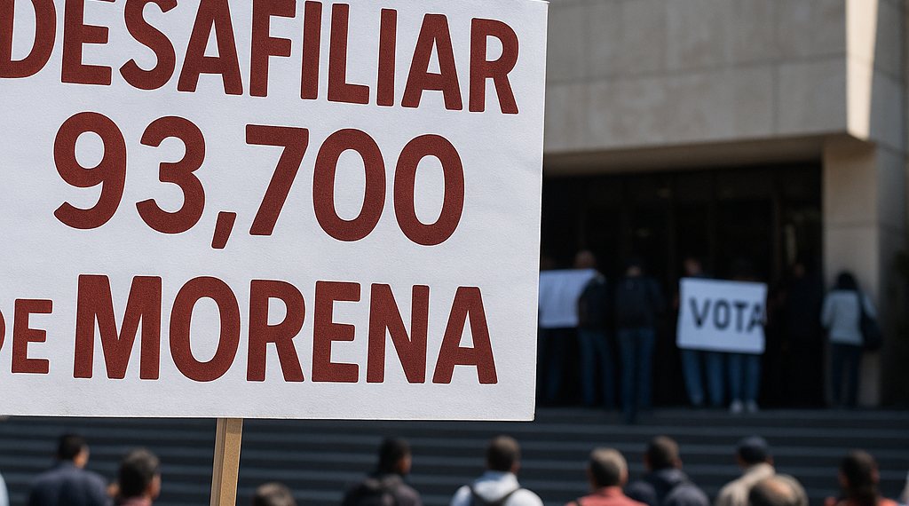 TEPJF avala quitar más de 93,700 afiliados a Morena y asignarlos a organizaciones que buscan ser partidos