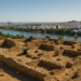 Esculturas tartésicas halladas en en yacimiento arqueológico del Turuñuelo de Guareña, en Badajoz.