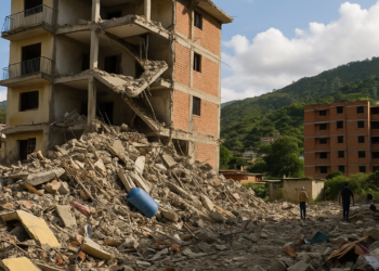 Terremotos derriban edificios en Venezuela