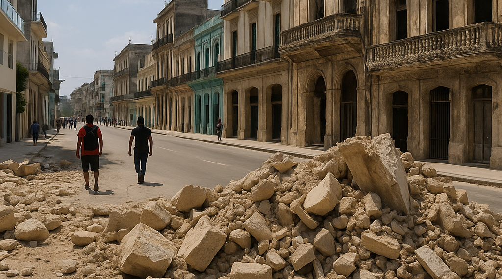 Sismo magnitud 6.1 frente a las costas de Cuba sacude a Cancún y La Habana