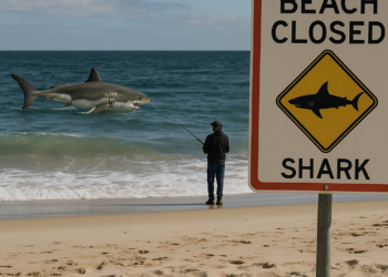 Un tiburón blanco de cuatro metros y medio mata a un pescador en Australia: es la tercera víctima en un mes