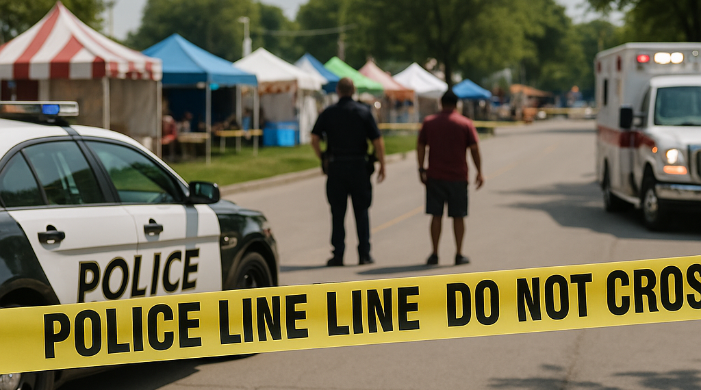 Deja tiroteo varios heridos cerca de un festival en Ohio