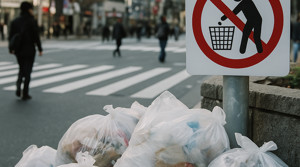 Tokio multa a quienes tiren basura en Shibuya, la nueva respuesta al auge turístico