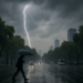 Lluvias y actividad eléctrica cubren toda la CDMX
