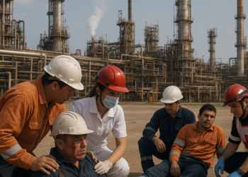 Deja 3 heridos incidente en refinería Salina Cruz