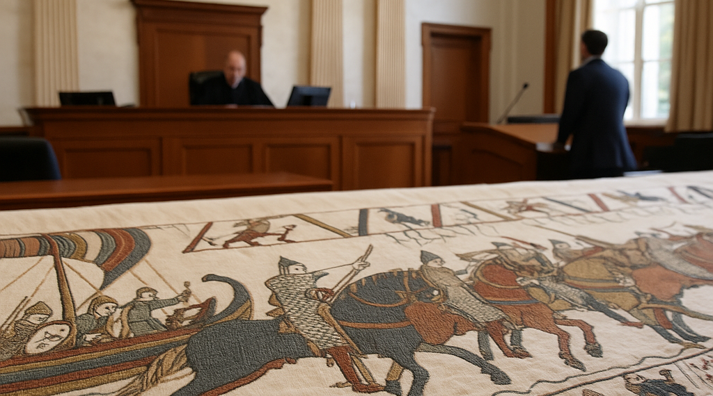 Court Tears Up Lawsuit Against Sending Bayeux Tapestry to London