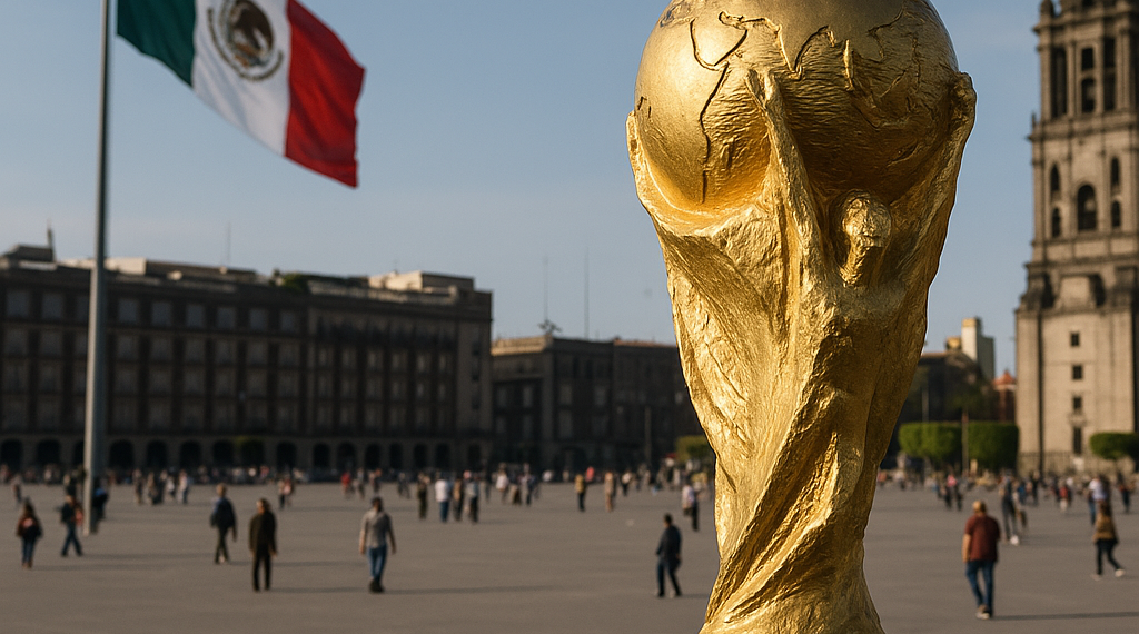 Trofeo original de la Copa Mundial 2026 llega a CDMX; podrás visitarla gratis