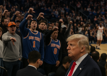 Abuchean a Trump en el juego de los Knicks