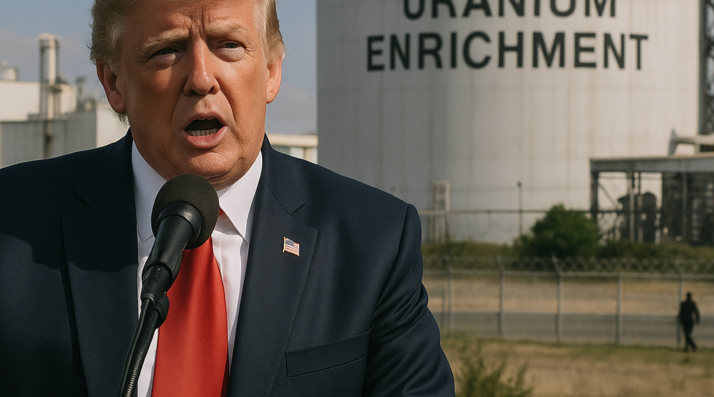Trump advirtió que EEUU destruirá el uranio iraní con o sin acuerdo de paz