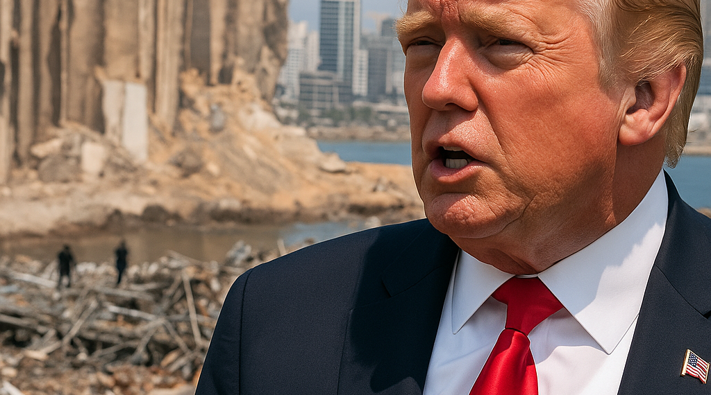 Dice Trump que ataques israelíes a Beirut no debieron darse