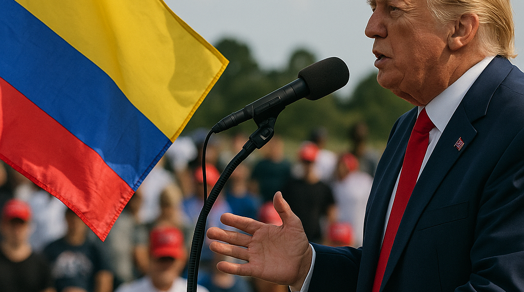 Respalda Trump a ultraderechista de Colombia