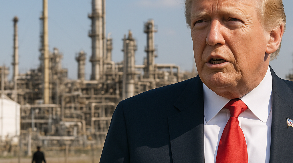 Afirma Trump que pronto tomará control de petróleo de Irán
