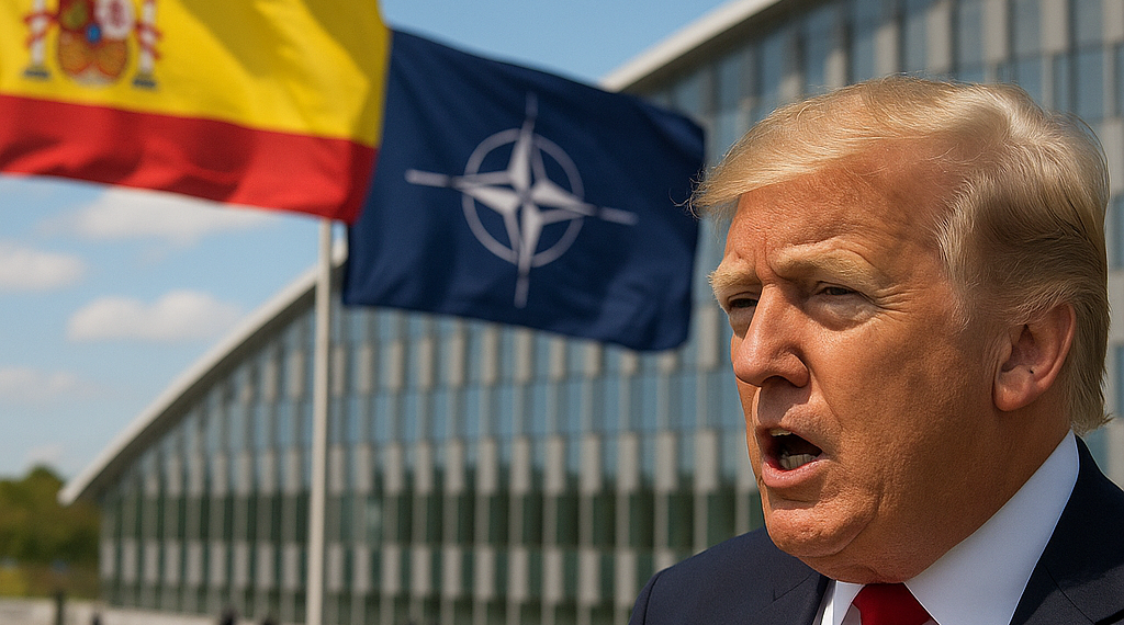 Trump asegura que España es un "desastre" como socio de la OTAN